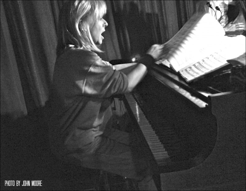 Music director Debra Donnaceni. Er, Donna Debreceni. Photo by John Moore.