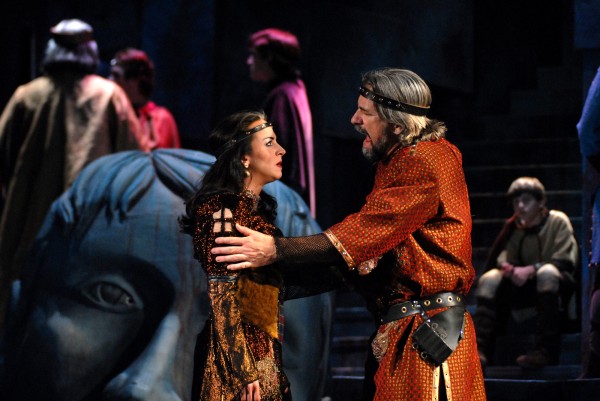Karen Slack and Philip Sneed in the Colorado Shakespeare Festival's 2008 "Macbeth." 