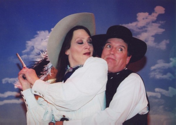 Annie Dwyer and T.J. Mullin in "Who Done In Belle Star?" in 2004. 