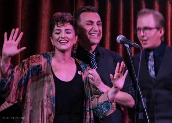 Jacquie Jo Billings and Cody Schuyler, right, performed in the Denver Actors Fund "Be Brave" benefit concert honoring Billings' late mother, Photo by John Moore