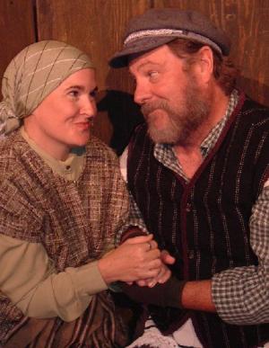 Real-life husband and wife team Melissa Swift-Sawyer and Patrick Sawyer play Golde and Tevye in the Candlelight Dinner Playhouse production of "Fiddler on the Roof." (Special to Go) "Fiddler on the Roof," winner of 11 Tony Awards, opened Thursday at the Candlelight Dinner Playhouse, featuring real-life husband and wife team, Patrick Sawyer and Melissa Swift-Sawyer in the roles of Tevye and Golde. One of the most famous married couples in musical theater history, Tevye and Golde, parents of five daughters, struggle with a hard life in Tsarist Russia in 1905. Tevye, especially, bravely attempts to maintain his family and Jewish religious traditions while outside influences encroach upon their lives. "Fiddler on the Roof" is a timeless classic from a book by Joseph Stein that was based on "Tevye and His Daughters" by Sholem Aleichem. The show opened in September 1964 at the Imperial Theatre, and then in February 1967 at Her Majesty's Theatre. It ran for seven years and nine months and was the first Broadway production to stage over 3,000 performances. The film version was released