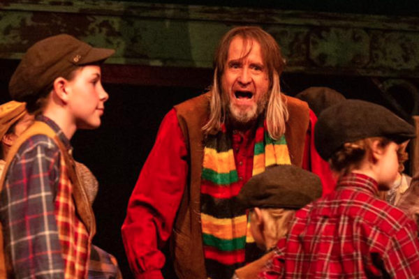 Kent Sugg, recently diagnosed with lymphoma, is playing Fagin in 'Oliver!' at Candlelight Dinner Playhouse. Garland Photography